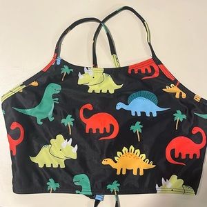 Dino swim top